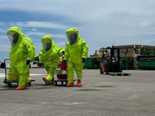 桃機舉辦複合式災害演練  盼提升聯防救災能力