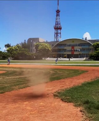 酷熱天氣  澎湖出現短暫塵捲風