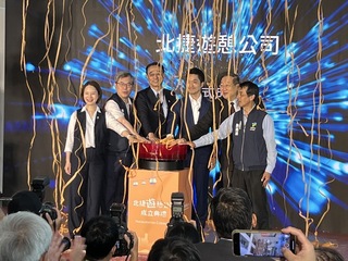 北捷遊憩開幕  蔣萬安：未來5年盈餘目標5億元