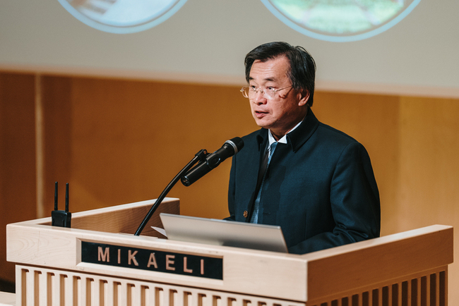 米凱利藝術節辦專題演講  王隆興：文化點亮城市 | 華視新聞