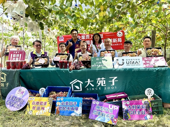 彰化大村葡萄攜手茶飲、燒肉店 為農民尋找新出路 | 華視新聞