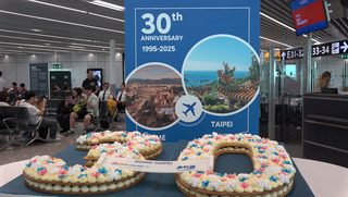 華航羅馬航線慶30週年 駐義代表處盼明年天天直飛