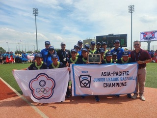 LLB亞太區次青少棒賽 台中中山奪冠出征世界賽