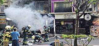 北市西門町火警  2人受困獲救無大礙