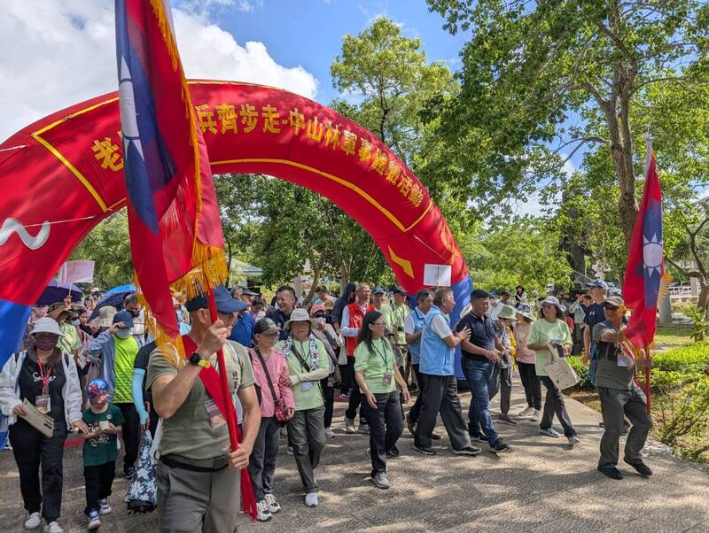 金門國家公園管理處「老兵帶小兵齊步走」活動