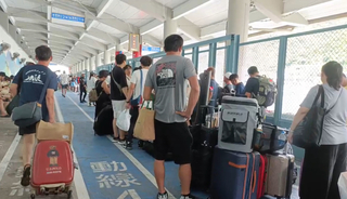 颱風逼近綠島蘭嶼遊客急返回  太管處聯繫山友下撤