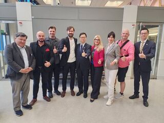 立陶宛跨黨派議員團訪台 將晉見蕭副總統