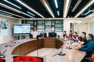 颱風丹娜絲來襲  陳世凱視察公路整備