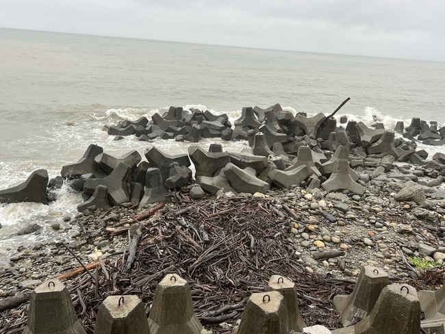 丹娜絲來襲 林保署公告台東海邊漂流木6日起禁撿拾 | 華視新聞