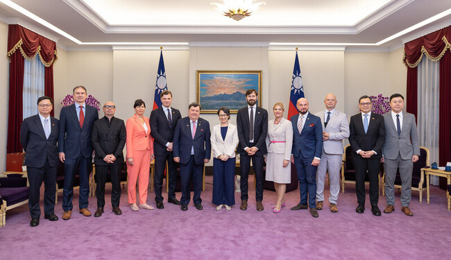 蕭副總統見立陶宛訪團  盼推進兩國潛在合作關係 | 華視新聞