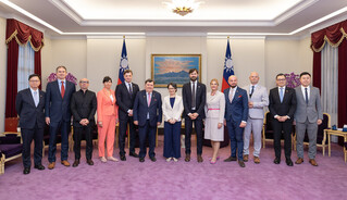 蕭副總統見立陶宛訪團  盼推進兩國潛在合作關係