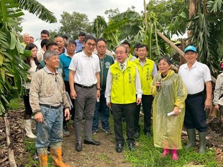颱風農損 胡忠一：雲林香蕉竹筍等達救助標準