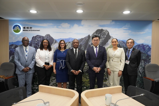 彭啓明接見海地外長 願提升雙方氣候韌性 | 華視新聞