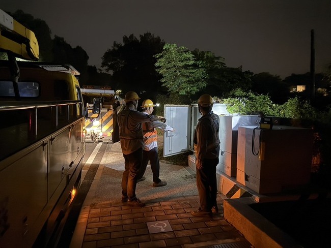 金門烈嶼507戶停電  徹夜搶修全數復電 | 華視新聞
