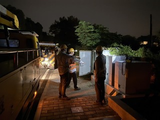 金門烈嶼507戶停電  徹夜搶修全數復電