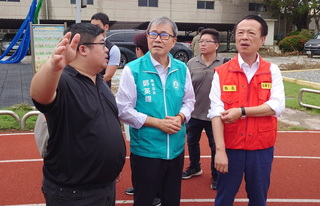 颱風重創嘉縣校園  教育部長勘災允全力協助復原