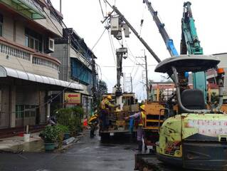 嘉縣仍3萬多戶停電  翁章梁：10日陸續恢復