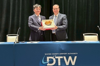 美國底特律機場簽合作備忘錄  桃機第16個姊妹機場