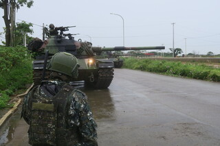 防中國空機降桃園機場 269旅執行重要目標應援