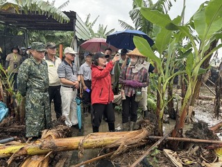 屏東農損逾8千萬 周春米盼中央補助農業資材