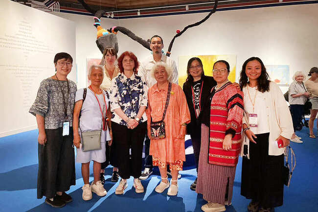 3國寶藝師12藝生赴美參展 原民編織工藝躍上國際 | 華視新聞