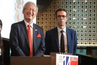 法國國慶酒會 駐台代表龍燁盼善用互補性拓展夥伴關係