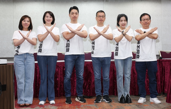 蔣萬安合體北市5藍委  共推廣告籲投不同意罷免票 | 華視新聞