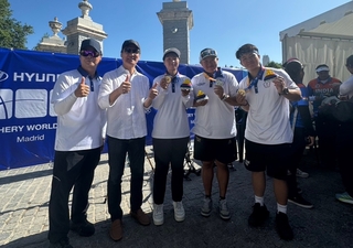 台灣複合弓女團世界盃摘金  黃逸柔內心充滿感動