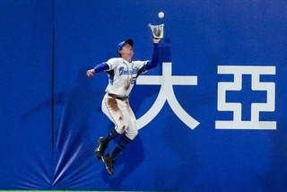 蔡佳諺針對啟動第一步反應訓練  回一軍有守備美技