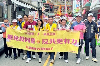 護國大遶境前進南桃園  藍營：不隨罷團起舞