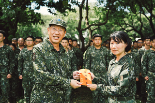 顧立雄南下慰勉救災官兵  盼當民眾最堅實後盾