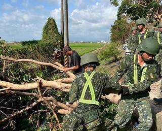 國軍四戰區投入3000兵力　持續台南12行政區救災