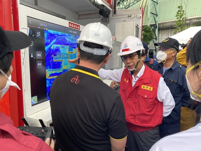 高雄三元能源火警  陳其邁指示設專案小組徹查肇因 | 華視新聞