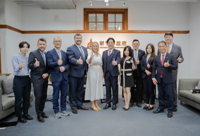 澳洲跨黨派州議員團訪竹市  盼與台灣交流合作 | 華視新聞