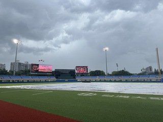 統一獅久違新莊擔任主場　一軍練習同樣在台南