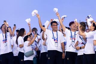 德國世大運開幕唱響礦工之歌  中華隊T開頭進場