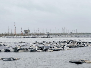 風災導致嘉縣大型光電案場4成毀損  預計2週清除