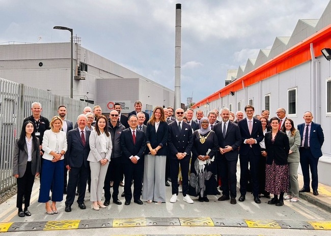 華新英國子公司擴產　英駐台代表：台英關係新里程碑 | 華視新聞