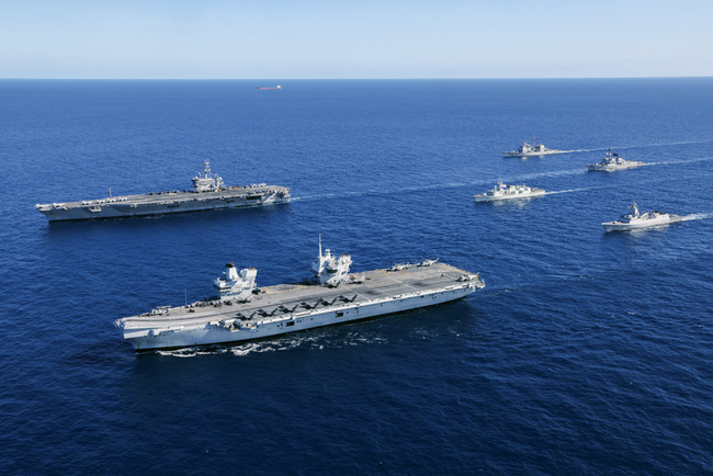 英航艦參與19國軍演  防相：對印太承諾堅定不移 | 華視新聞