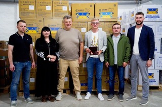 台企捐百萬片口罩  攜手愛沙尼亞支援烏克蘭