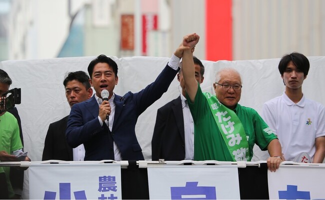 日本自民黨參院大選陷苦戰 小泉進次郎：奮戰到底 | 華視新聞