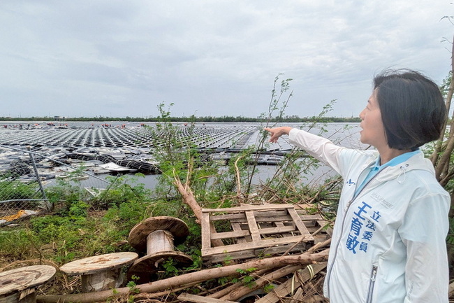 嘉縣風災損壞光電板尚未移除　王育敏：有公安隱憂 | 華視新聞