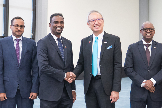 索馬利蘭外長率團訪台　盼維繫彼此關係 | 華視新聞