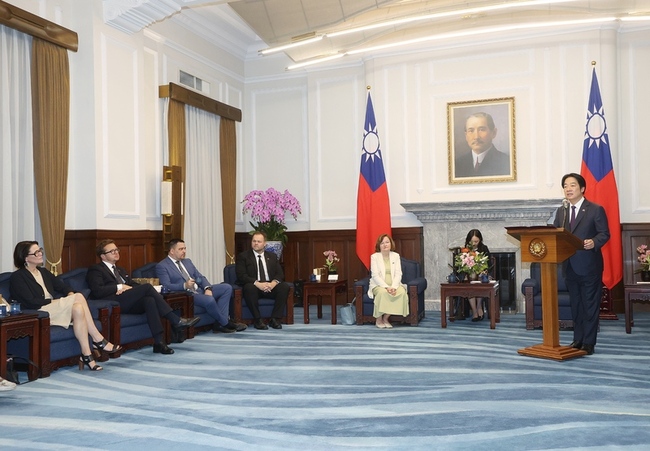 賴總統：與歐洲共享民主價值　深化社會韌性合作 | 華視新聞