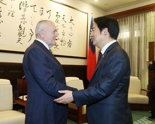 總統接見愛爾蘭眾院副議長 盼共同打造非紅科技供應鏈