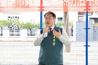 災後連雨  黃偉哲：清理積水成登革熱防治首要任務