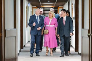 林佳龍：台愛共同面臨供應鏈重整  盼深化各領域合作