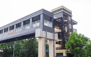 三重環河陸橋新增電梯　提升河濱通行便利