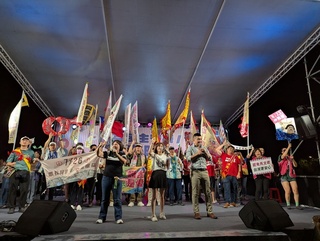 中部罷前晚會喊決戰中台灣　國民黨：全力守住