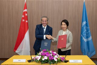IAEA署長訪新加坡　簽備忘錄盼促區域核能培訓